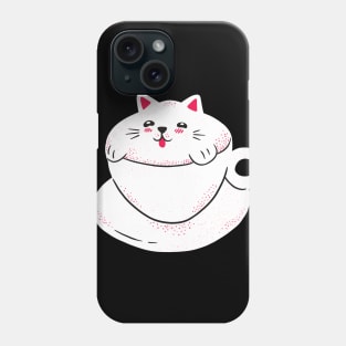 cute CAT COFFEE Phone Case