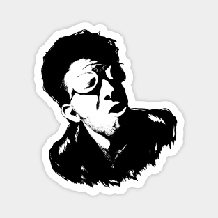 Tom Waits Portrait Art Magnet