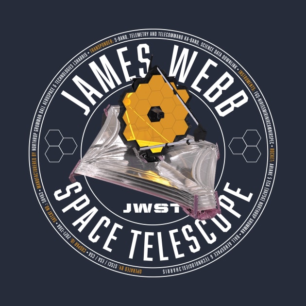 James Webb Space Telescope by MindsparkCreative