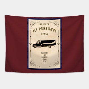 respect my personal space Tapestry