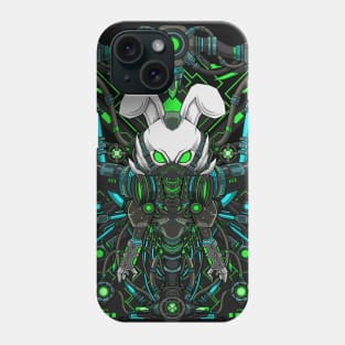 Hateful Cyborg Bunny Phone Case