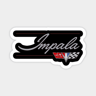 Chevy Impala Logo Accessories Car Magnet