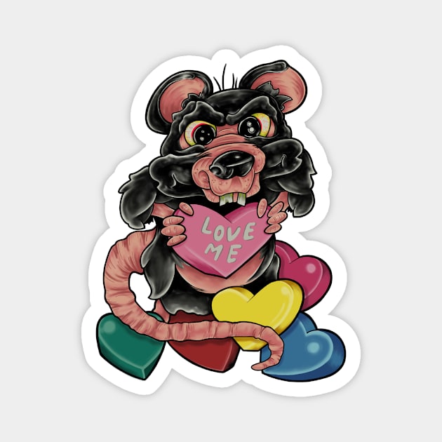 Love rats baby love rats !!! Magnet by okoccult