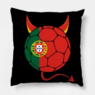 Portugal Football Halloween Pillow