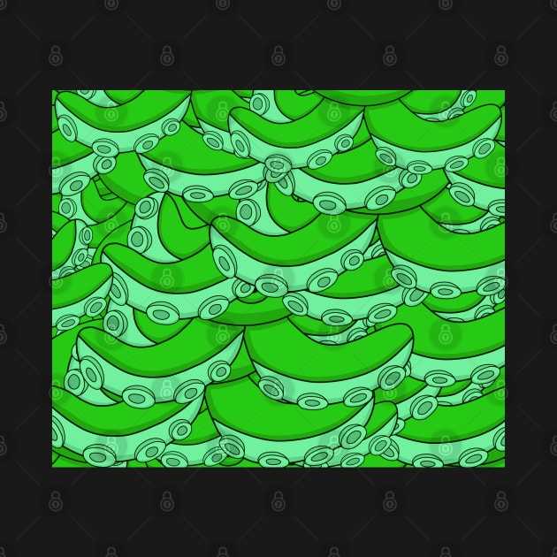 Green Tentacle Patterns by pako-valor