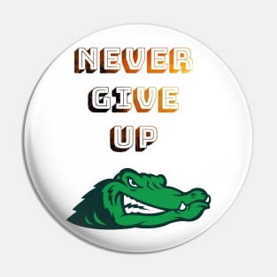 Neve give up Pin