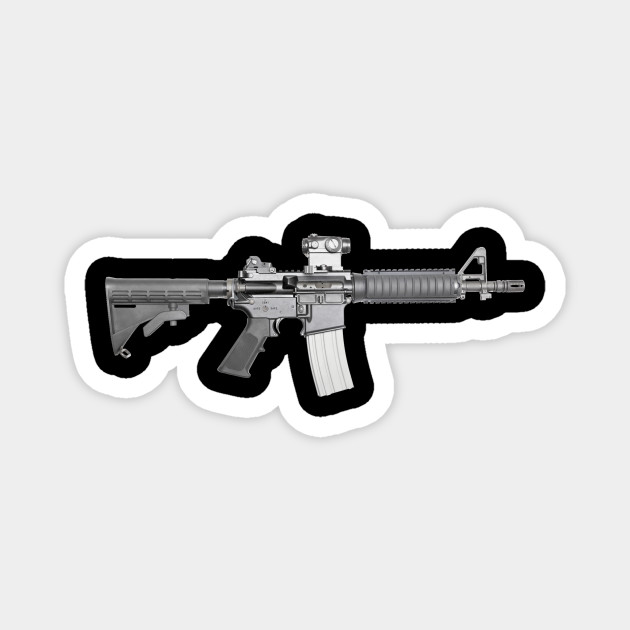 AR-15 Assault Rifle Magnet