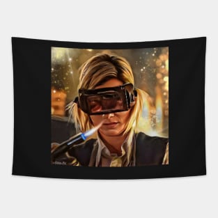 Steampunk tendency Tapestry