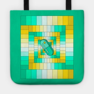 Green Pilled Tote
