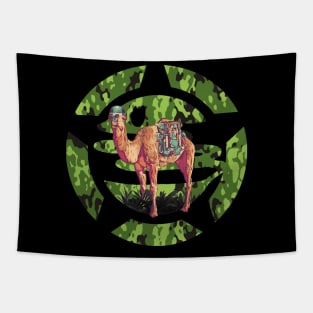 Camo Camel Tapestry