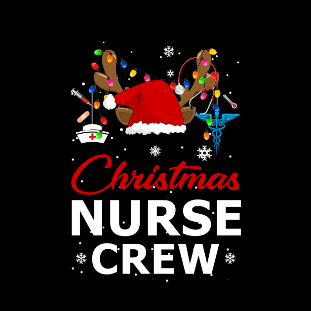 Christmas Nurse Crew Christmas Nurse by TeeSky