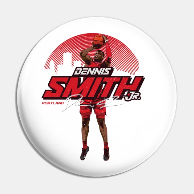 Dennis Smith Jr. Portland Skyline Pin by MASTER_SHAOLIN