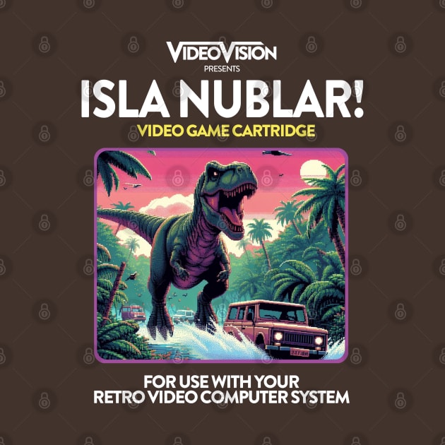 Isla Nublar 80s Game by PopCultureShirts