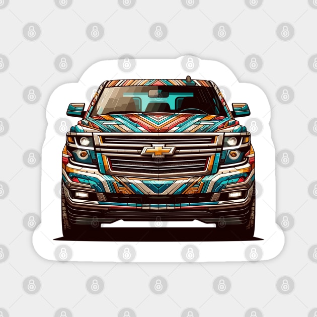 Chevrolet Suburban Magnet by Vehicles-Art