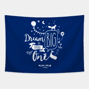 Dream big little boy Tapestry