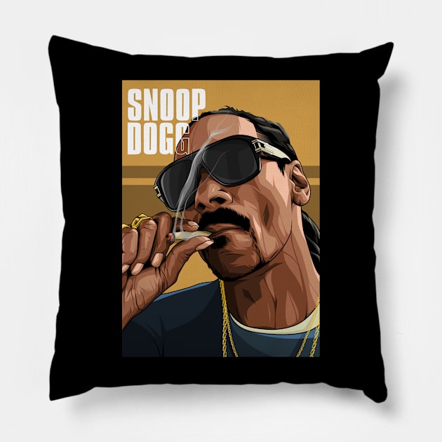 snoopify fanart style Pillow by BUBBLEMOON