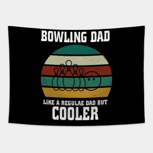 Bowling Dad Like a Regular Dad Tapestry