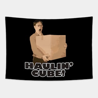 Haulin' cube! Tapestry