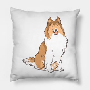 Rough Collie Pillow