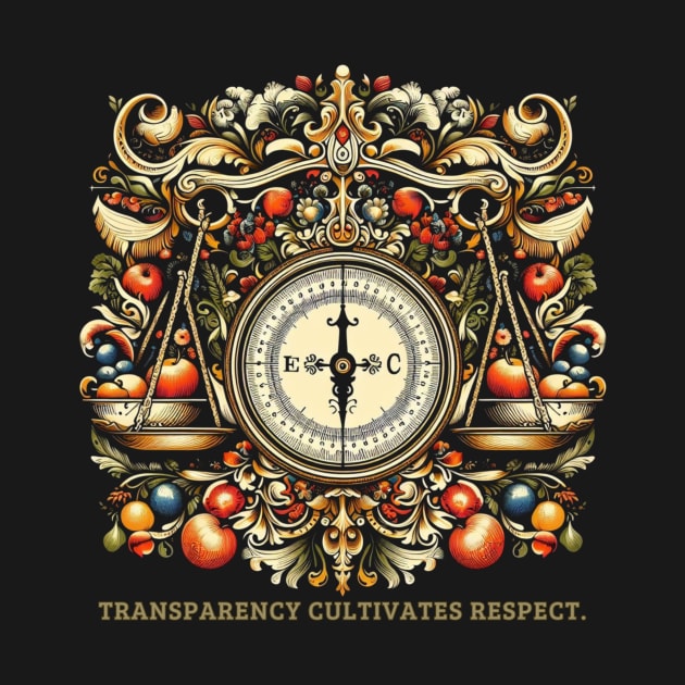 Transparency cultivates respect. by HALLSHOP