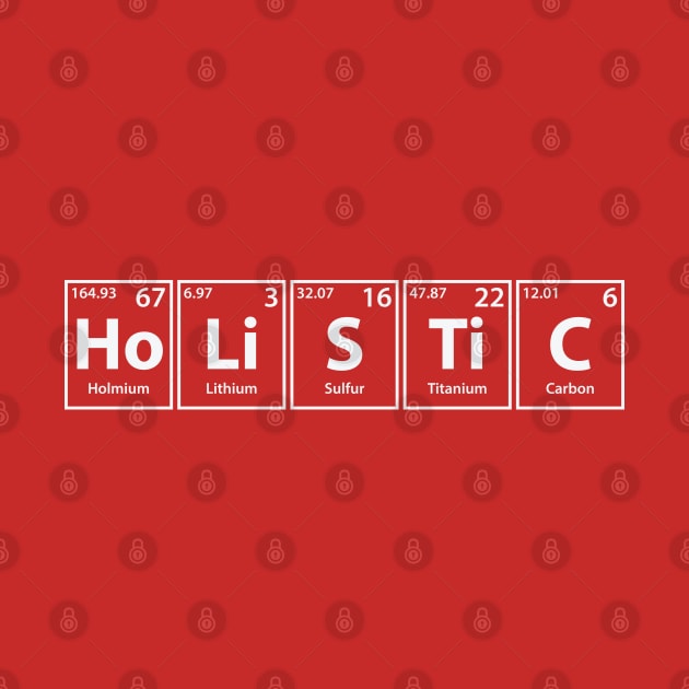 Holistic (Ho-Li-S-Ti-C) Periodic Elements Spelling by cerebrands