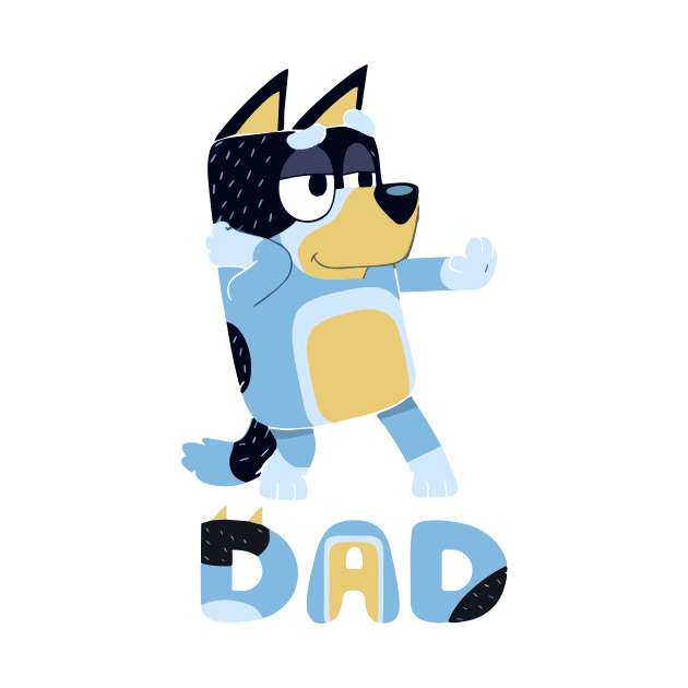 bluey fathers day by ExpresYourself