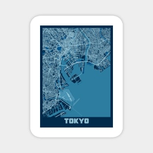 Tokyo - Japan Peace City Map Magnet