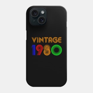 Vintage 1980 Phone Case