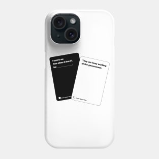 Area 51: Card Against Aliens Phone Case