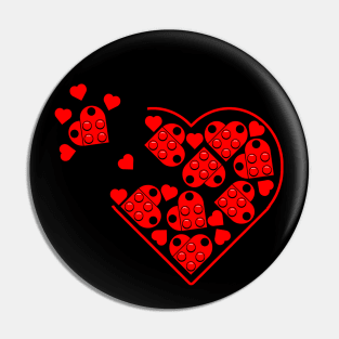 Piece of my heart Pin