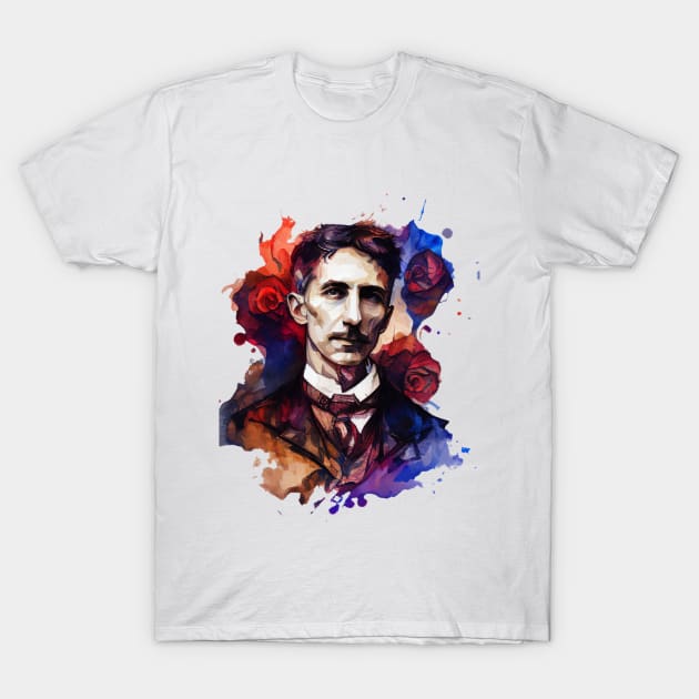 Nikola Tesla Portrait T-Shirt Nikola Tesla Portrait T-Shirt