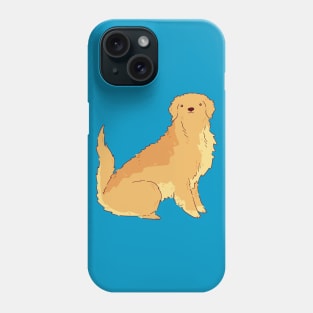 Fluffy Golden Retriever Phone Case