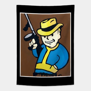 Vault Boy Iconic Mascot Tapestry