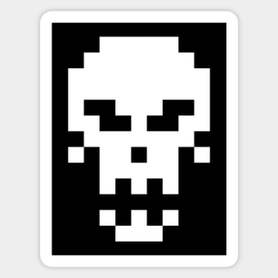 Skull (PIXEL ART) Sticker for Sale by RDX84