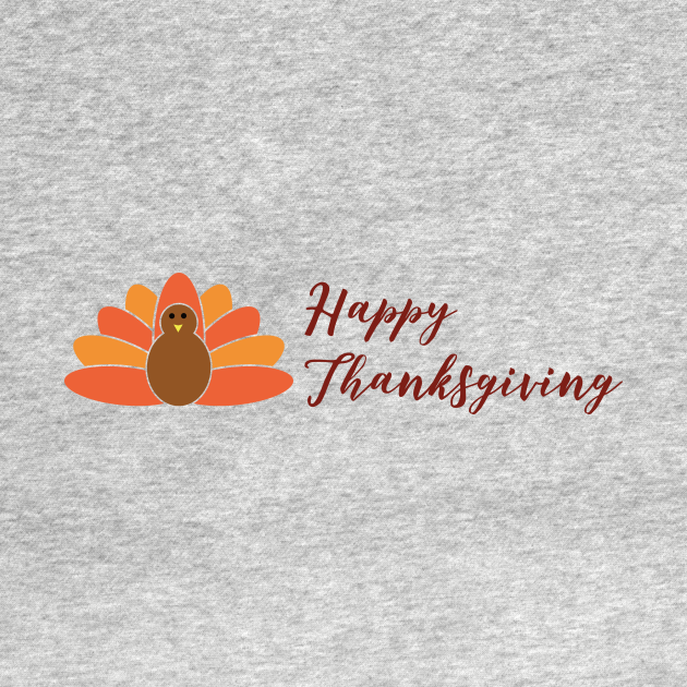 Disover Happy Thanksgiving Turkey - Thanksgiving - T-Shirt