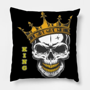 Skull King Pillow