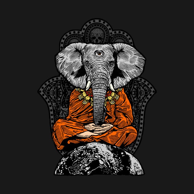 Zen Elephant by anosek1993