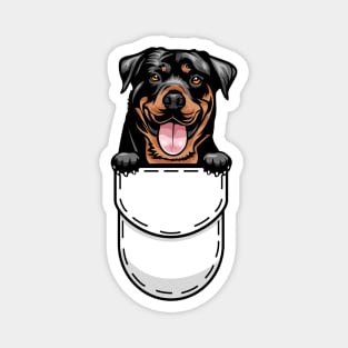 Rottweiler Pocket Dog Magnet