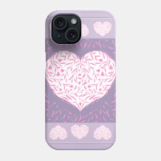 bandana heart Phone Case