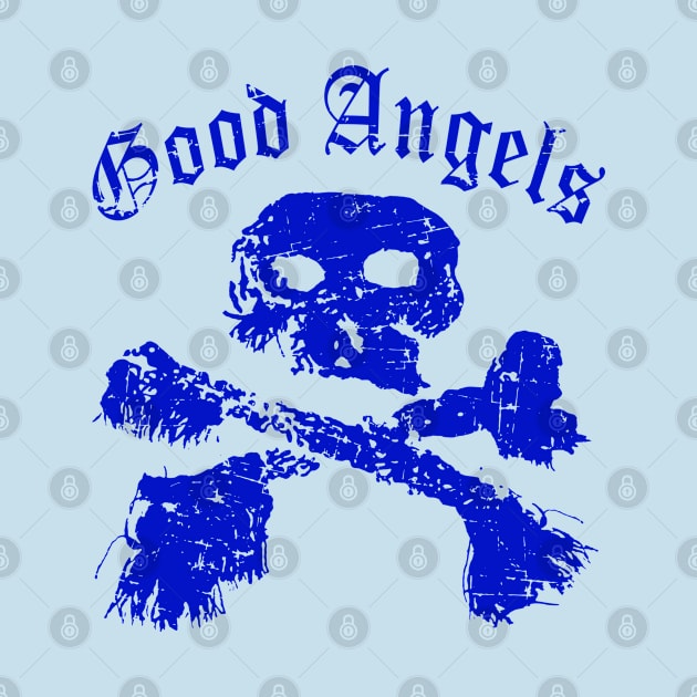 Good Angels with Skull and Bones by MFK_Clothes