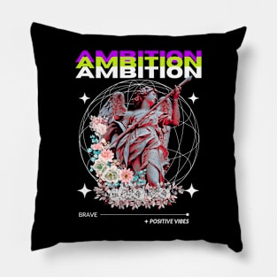 Lady Statue Ambition Streetwear Gift Pillow