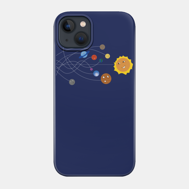 Chasing the Sun - Planet - Phone Case