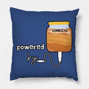 Powered by Kombucha Pillow