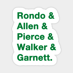 2000's Celtics Green Magnet