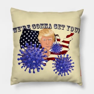 USA Fight With Coronavirus Pillow