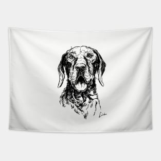 Vizsla head Tapestry