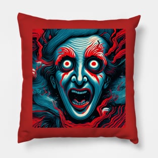 A Flash of Brilliance and Fear Pillow