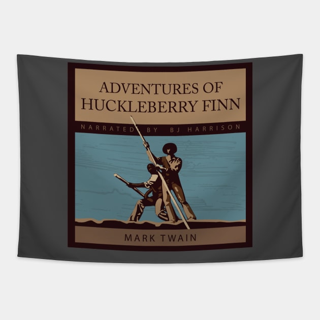 Huckleberry Finn Tapestry by ClassicTales