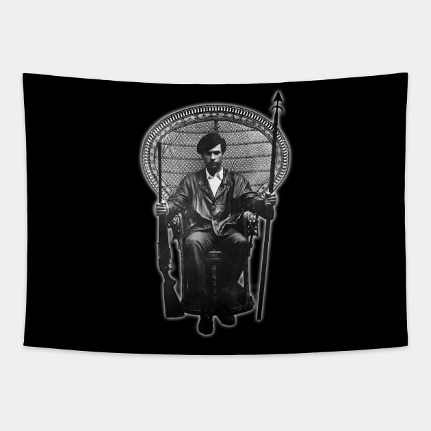 Huey Newton Tapestry by UrbanLifeApparel