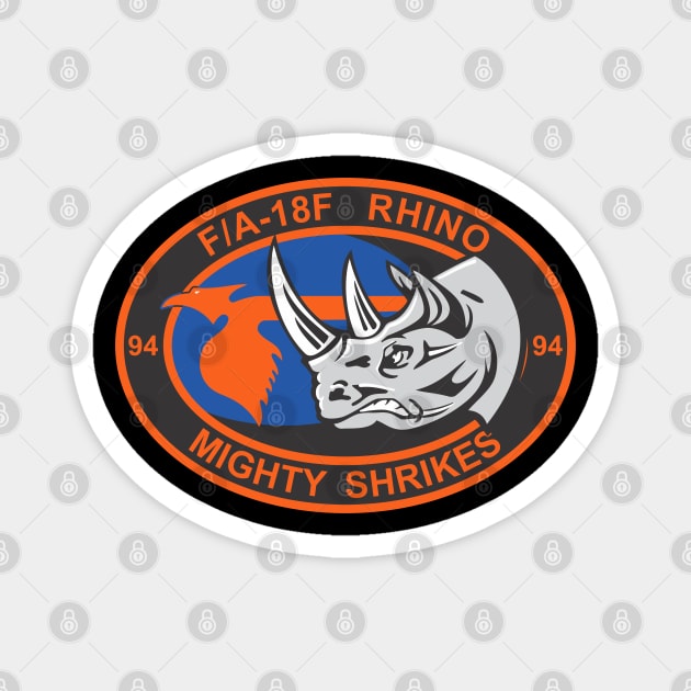 VFA-94 Mighty Shrikes - Rhino Magnet by MBK